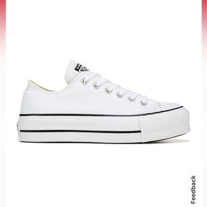 NWOT Converse Chuck Taylor Lift Platform Sneaker original price $69.99 size